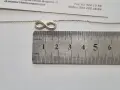 Златно колие(безкрайност) 1.66гр.45см., снимка 3