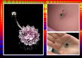 Пиърсинг обица за пъп (piercing), снимка 5