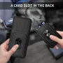 Xiaomi 14T / 14T Pro / RING CARD SLOT Удароустойчив кейс гръб калъф с магнит, снимка 3