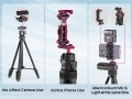 ULANZI TT51 Компактен Трипод за Мобилни Устройства и Камери, снимка 10
