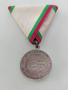 Български юбилеен медал 25 год. Априлскo въстание 1901г.материал алуминий