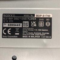 Sony BDP-S1700 Blu ray player, снимка 7 - Грамофони - 44501449