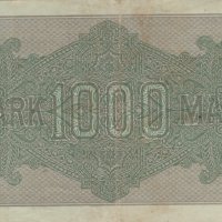 1000 марки 1922, Германия, снимка 2 - Нумизматика и бонистика - 39032178