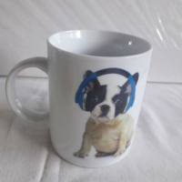 Чаша с куче , снимка 1 - Чаши - 36510249