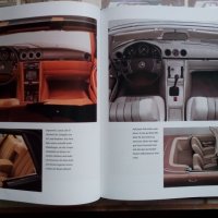 Книга за Mercedes-Benz SL немски език твърди корици автомобили история списания каталози, снимка 11 - Други - 36885834