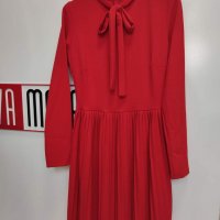Червена рокля Солей ❤️, снимка 2 - Рокли - 38976797