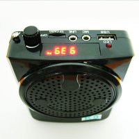 Силен високоговорител микрофон усилвател радио USB радиоприемник мегафон за екскурзоводство речи мит, снимка 2 - Микрофони - 29242987