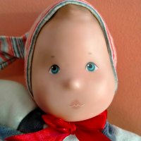 Винтидж плюшена кукла Gotz Germany 32 см, снимка 4 - Колекции - 40000848
