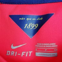 Barcelona Nike оригинална фланелка тениска Барселона 2014/2015 Away размер S , снимка 4 - Тениски - 36631517