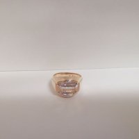 Златен мъжки пръстен с циркон 3, снимка 5 - Пръстени - 25952741