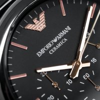 Оригинален мъжки часовник Emporio Armani AR1509 Ceramica, снимка 3 - Мъжки - 37777402