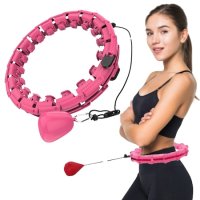 Hula hoop обръч за отслабване с тежест, снимка 3 - Други спортове - 42391202