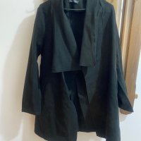 Палто черно SHEIN М размер 38, снимка 1 - Палта, манта - 38856419