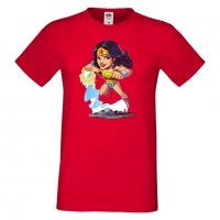 Мъжка тениска DC Wonder Woman Star Wars Игра,Изненада,Подарък,Геймър, , снимка 7 - Тениски - 36808544