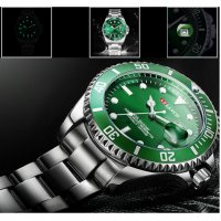 Луксозен мъжки кварцов часовник ARLANCH/Международна гаранция 12 месеца, снимка 5 - Мъжки - 31943261