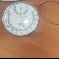 Термометър с влагомер за сауна., снимка 2 - Обзавеждане за заведение - 44731465
