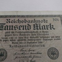 Райх банкнота - Германия - 1000 марки / 1922 година - 17942, снимка 5 - Нумизматика и бонистика - 31024649