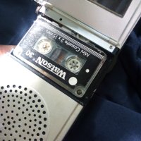 Стар репортерски диктофон , снимка 5 - Антикварни и старинни предмети - 42180694