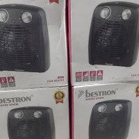 Мощна Печка духалка - Bestron Fan Heater with 2 Power Levels, снимка 4 - Отоплителни печки - 38940749