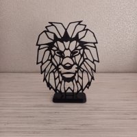 Лъвска глава , снимка 2 - Статуетки - 42421996