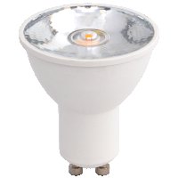 LED лампа луничка, димираща, 6W, GU10, 4200K, 15°, Неутрална светлина, Ultralux - LZ10642D, снимка 1 - Лед осветление - 40871014