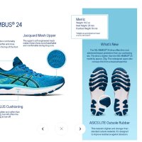 маратонки ASICS GEL-NIMBUS 24 номер  44 ,5 -45, снимка 3 - Маратонки - 44501241