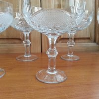 Кристални чаши , снимка 2 - Антикварни и старинни предмети - 37412461