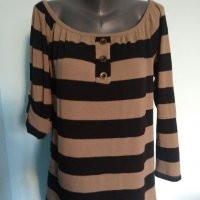 Еластичен пуловер тип туника с дълъг ръкав и регулация / голям размер , снимка 2 - Блузи с дълъг ръкав и пуловери - 35472861