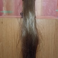 Нова перука /права дълга опашка с шнола в светлокестеняво 68 см , снимка 8 - Аксесоари за коса - 38180848