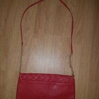 Червена нова луксозна чанта, снимка 2 - Чанти - 31515660