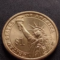 Възпоменателна монета 1 долар JOHN ADAMS 2 президент на САЩ (1797-1801) за КОЛЕКЦИЯ 38089, снимка 9 - Нумизматика и бонистика - 40766021