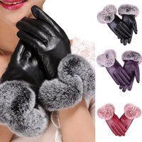 Нови зимни дамски ръкавици цена 10 лв., снимка 1 - Ръкавици - 42453419