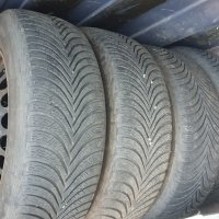 Зимни гуми с джанти за Мерцедес 195/65-15 на 2 зими 6мм., снимка 1 - Гуми и джанти - 30656632