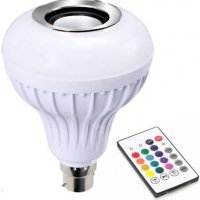 BLUETOOTH Музикална LED лампа / крушка Е27, снимка 7 - Аудиосистеми - 34926820