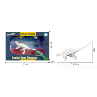 Играчка „Създай свой динозавър“, снимка 3 - Рисуване и оцветяване - 44582424