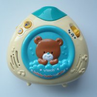 Бебешка нощна лампа vtech Lullaby Teddy Projector / детски приспивен прожектор, снимка 1 - Музикални играчки - 31933395