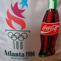 Кока Кола/Coca-Cola/Голям сак "Оlympic Atlanta 100 Games 1996" Кока-Кола Световен спонсор, снимка 2 - Колекции - 32127076