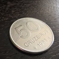 Монета - Бразилия - 50 крузейрос | 1983г., снимка 1 - Нумизматика и бонистика - 31272029
