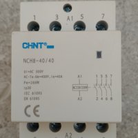 Модулен контактор CHINT NCH8 - 40А, снимка 1 - Други машини и части - 34328736