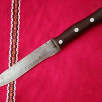 Стар Нож С Дървена Стара Кания за Силяха Пояса, снимка 3 - Антикварни и старинни предмети - 29593065