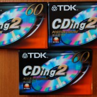 Аудио касети /аудио касета/ TDK CDing 60 chrom, снимка 1 - Аудио касети - 37412234