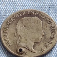 Сребърна монета 20 кройцера 1845г. Фердинанд първи Алба Юлия Австрийска империя 13687, снимка 5 - Нумизматика и бонистика - 42890674