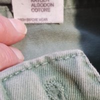 Продавам дънков панталон зелен, снимка 4 - Панталони - 35459199