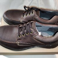Удобни мъжки обувки от естествена кожа CLARKS №41 1/2, снимка 4 - Ежедневни обувки - 35186336