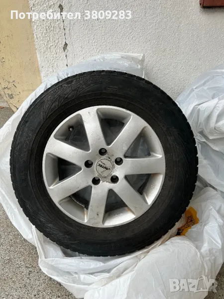 Джанти+зимни гуми 215/70R16, снимка 1