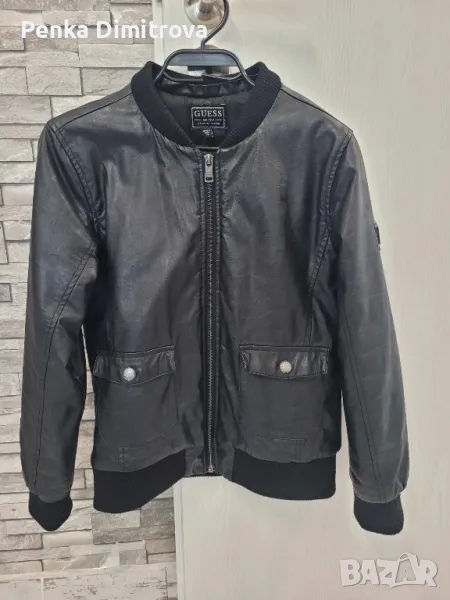 Яке от еко кожа Guess , снимка 1
