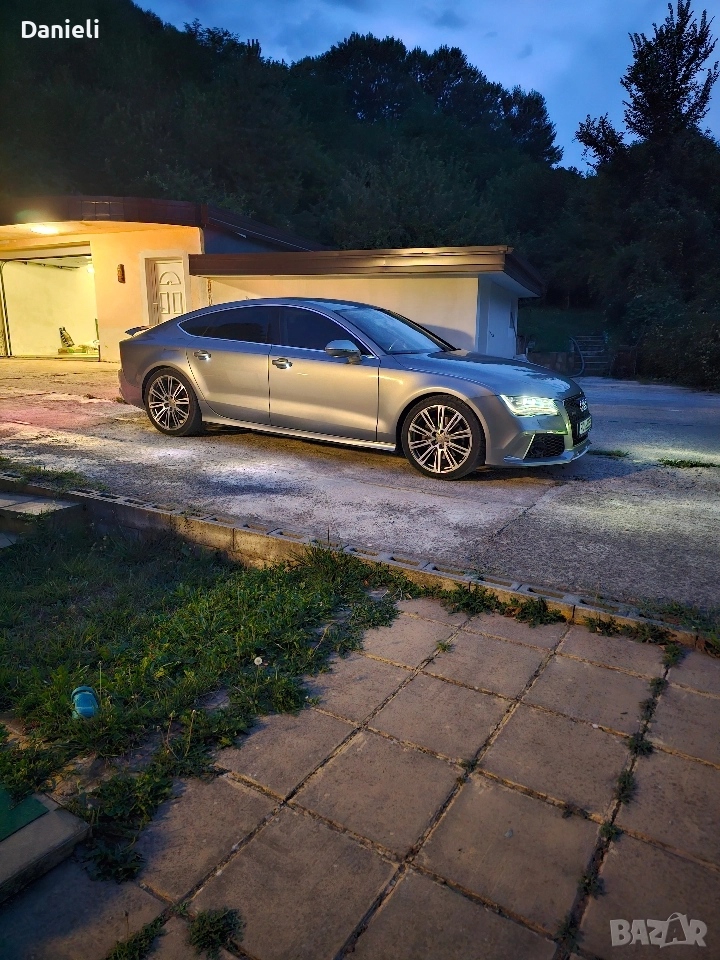 S-line прагове за Audi A7 pre-face, снимка 1