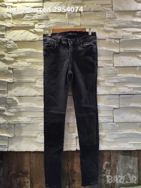 черни дамски дънки Л-15лв, снимка 1