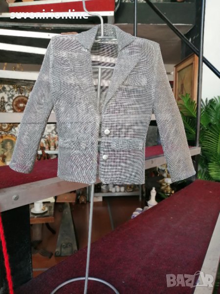 Метален сувенир - стойка за гердани, снимка 1