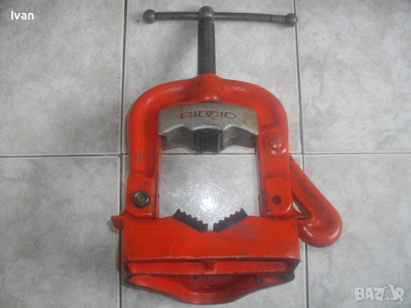 RIDGID №25-Голямо Тръбно Менгеме-1/8-4 инча-Оригинално САЩ-13 кг-135 мм Захват-РИДГИД, снимка 1